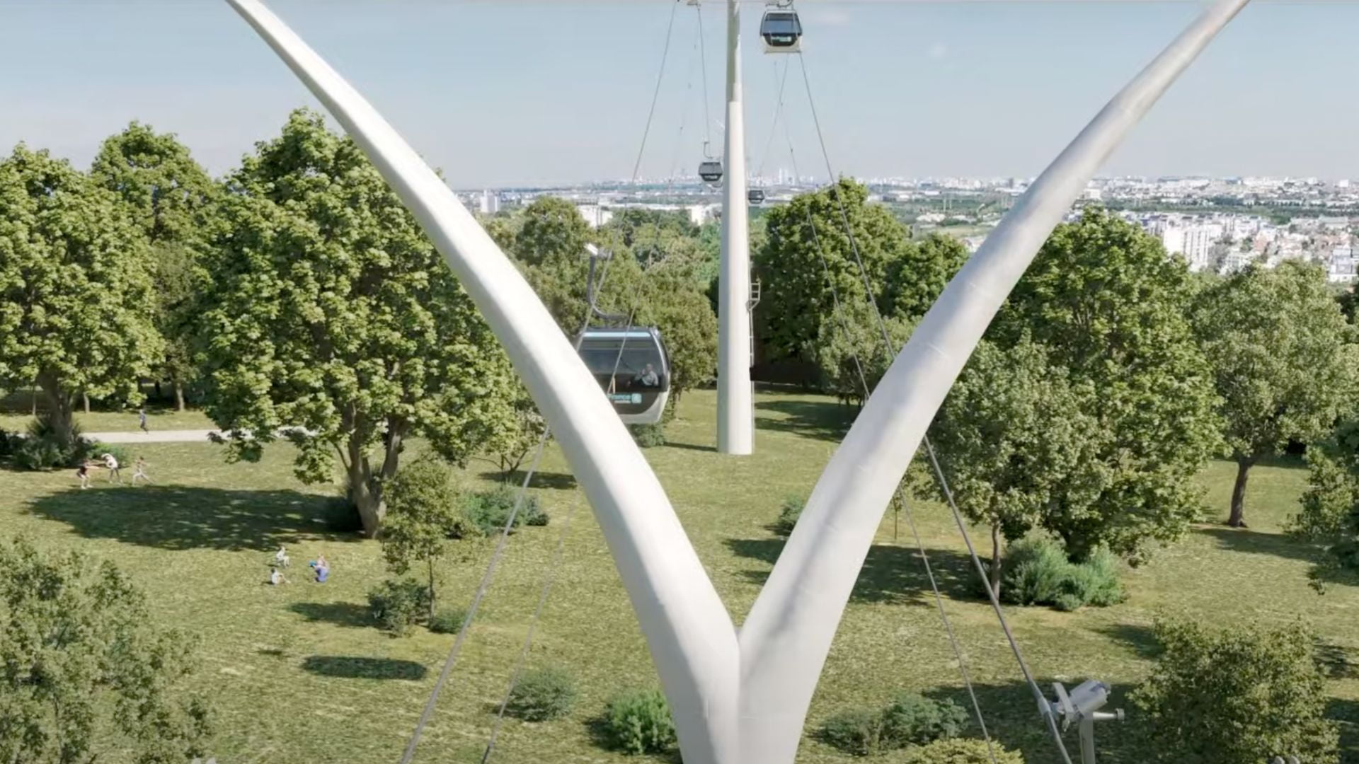 Câble C1: Großraum Paris erhält 2025 eine Stadtseilbahn